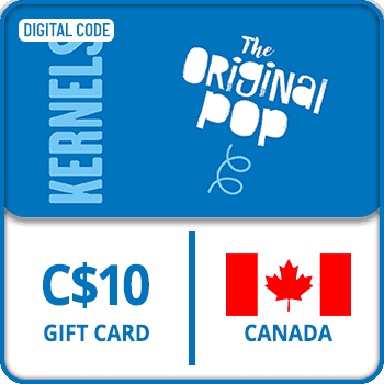 Kernels Popcorn Gift Card CANADA 10 CAD
