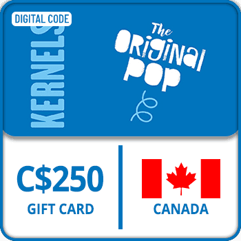 Kernels Popcorn Gift Card CANADA 250 CAD