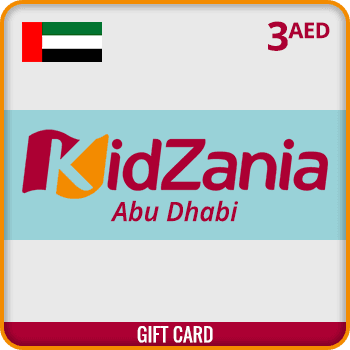 KidZania Abu Dhabi Gift Card 3 AED