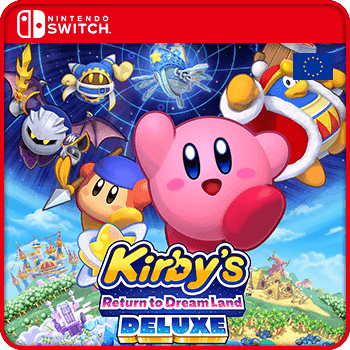 Kirby's Return to Dream Land Deluxe Switch Nintendo Game Key (Europe & UK)