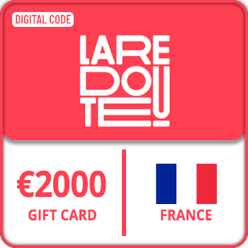 La Redoute Gift card FRANCE EUR 2000
