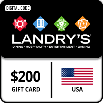 Landrys eGift Voucher Gift Card USA $200