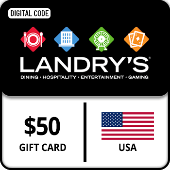 Landrys eGift Voucher Gift Card USA $50
