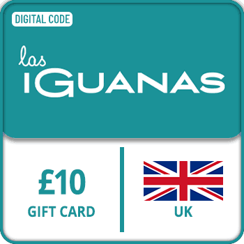 Las Iguanas Gift Card UK 10 GBP