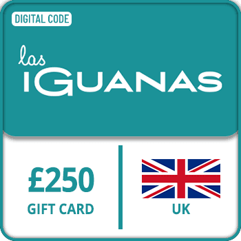 Las Iguanas Gift Card UK 250 GBP