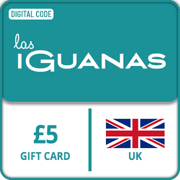 Las Iguanas Gift Card UK 5 GBP
