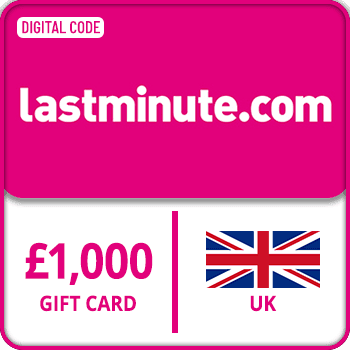 Lastminute.com Gift Card UK 1000 GBP
