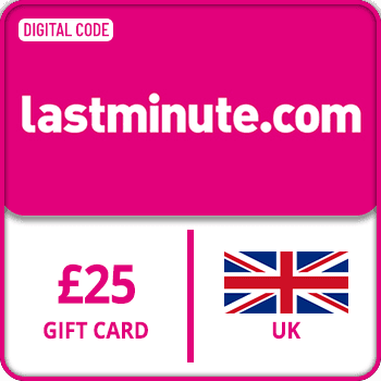 Lastminute.com Gift Card UK 25 GBP