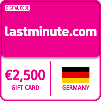 Lastminute Gift Card GERMANY EUR 2500