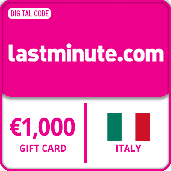 Lastminute Gift Card ITALY EUR 1000
