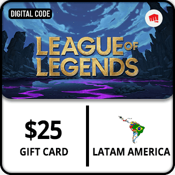 League of Legends Gift Card Latin America $25