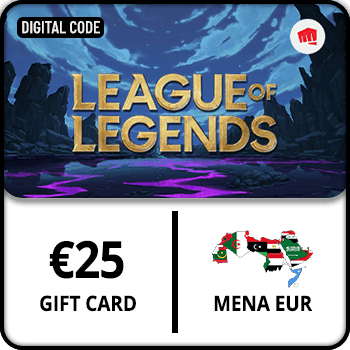 League of Legends Gift Card MENA EUR €25
