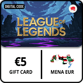 League of Legends Gift Card MENA EUR €5