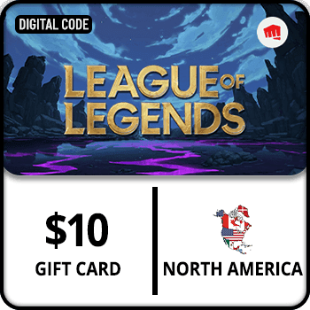 League of Legends Gift Card North America $10