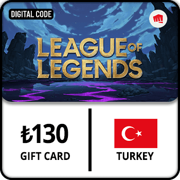 League of Legends Gift Card Turkey ₺130