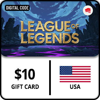 League of Legends Gift Card US $10