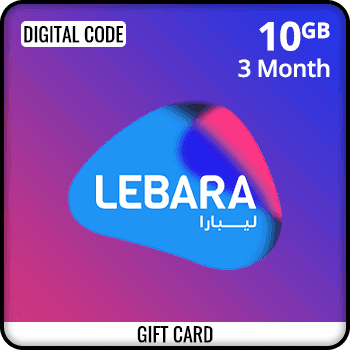 Lebara Data Gift Card 10GB 3M