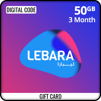 Lebara Data Gift Card 50GB 3M
