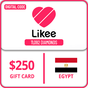 Likee Gift Card Egypt 11092 Diamonds $250