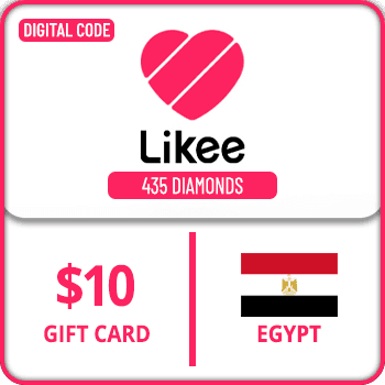 Likee Gift Card Egypt 435 Diamonds $10