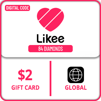 Likee Gift Card Global 84 Diamonds $2