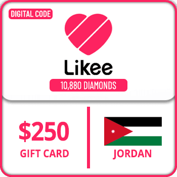 Likee Gift Card Jordan 10880 Diamonds $250