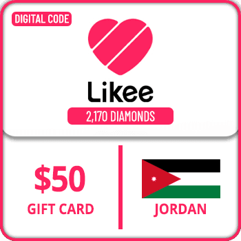 Likee Gift Card Jordan 2170 Diamonds $50