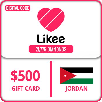 Likee Gift Card Jordan 21775 Diamonds $500