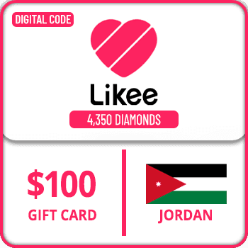 Likee Gift Card Jordan 4350 Diamonds $100