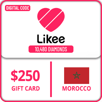Likee Gift Card Morocco 10480 Diamonds $250