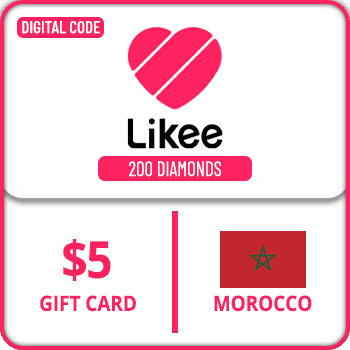 Likee Gift Card Morocco 200 Diamonds $5