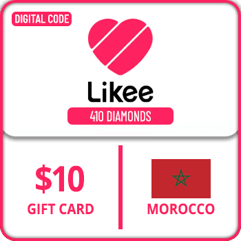 Likee Gift Card Morocco 410 Diamonds $10