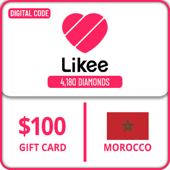 Likee Gift Card Morocco 4180 Diamonds $100