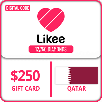 Likee Gift Card Qatar 12750 Diamonds $250