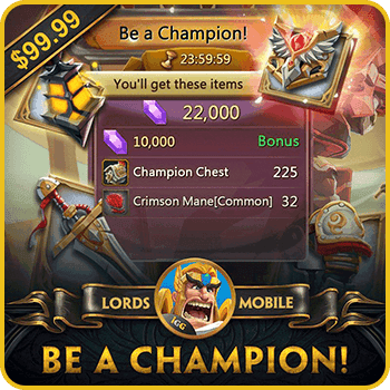 Lords Mobile Be a Champion!