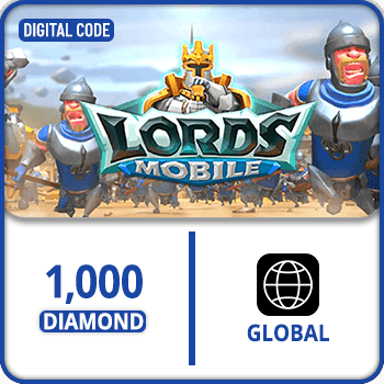 Lords Mobile 1000 Diamonds