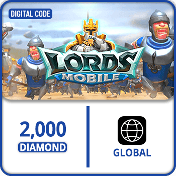 Lords Mobile 2000 Diamonds