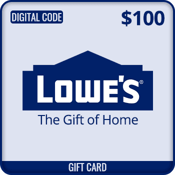 Lowe's Gift Card $100