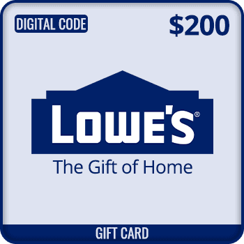 Lowe's Gift Card $200
