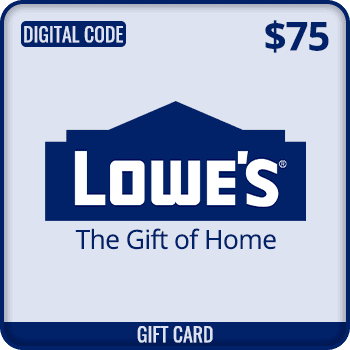 Lowe's Gift Card $75