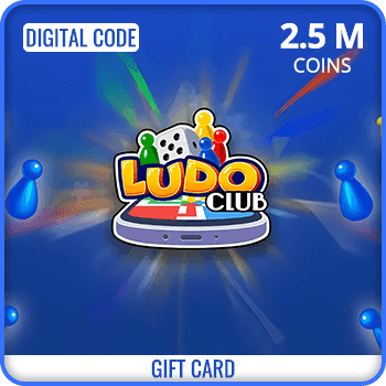 Ludo Club Gift Card 2.5M Coins