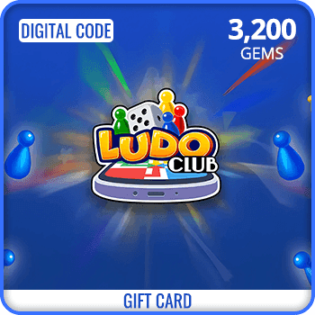 Ludo Club Gift Card 3200 Gems