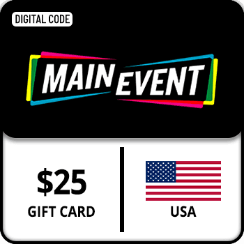 Main Event Gift Card USA 25 USD