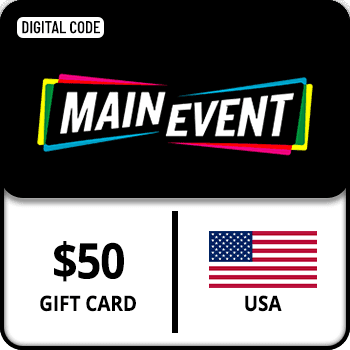 Main Event Gift Card USA 50 USD
