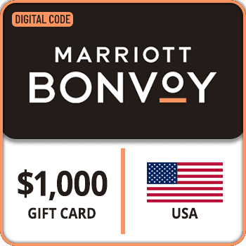 Marriott Bonvoy Gift Card USA 1000 USD
