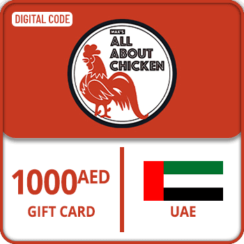 Max_s All About Chicken Gift Card UAE AED 1000