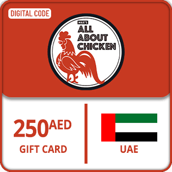 Max_s All About Chicken Gift Card UAE AED 250