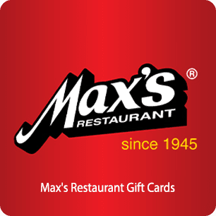 Max's Restaurant Gift Cards
