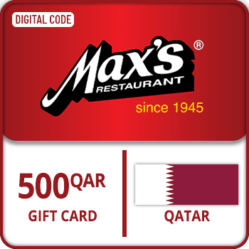 Max's Restaurant Gift Card QATAR QAR 500