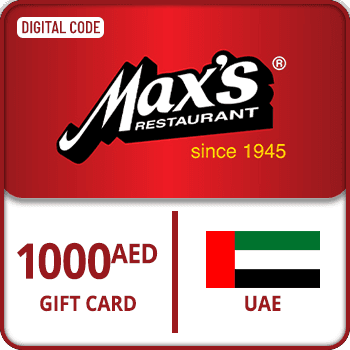Max's Restaurant Gift Card UAE AED 1000